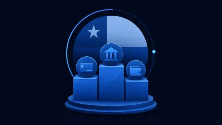 Métodos de pago usados en Chile como criterio de un ranking